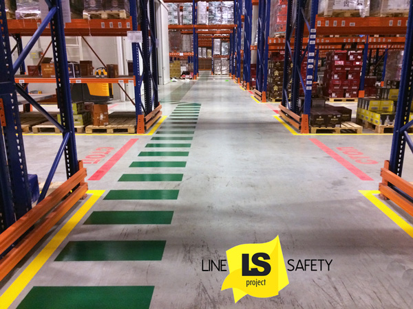 Заказать разметку и маркировку склада Line Safety. Заказать разметку и маркировку склада.